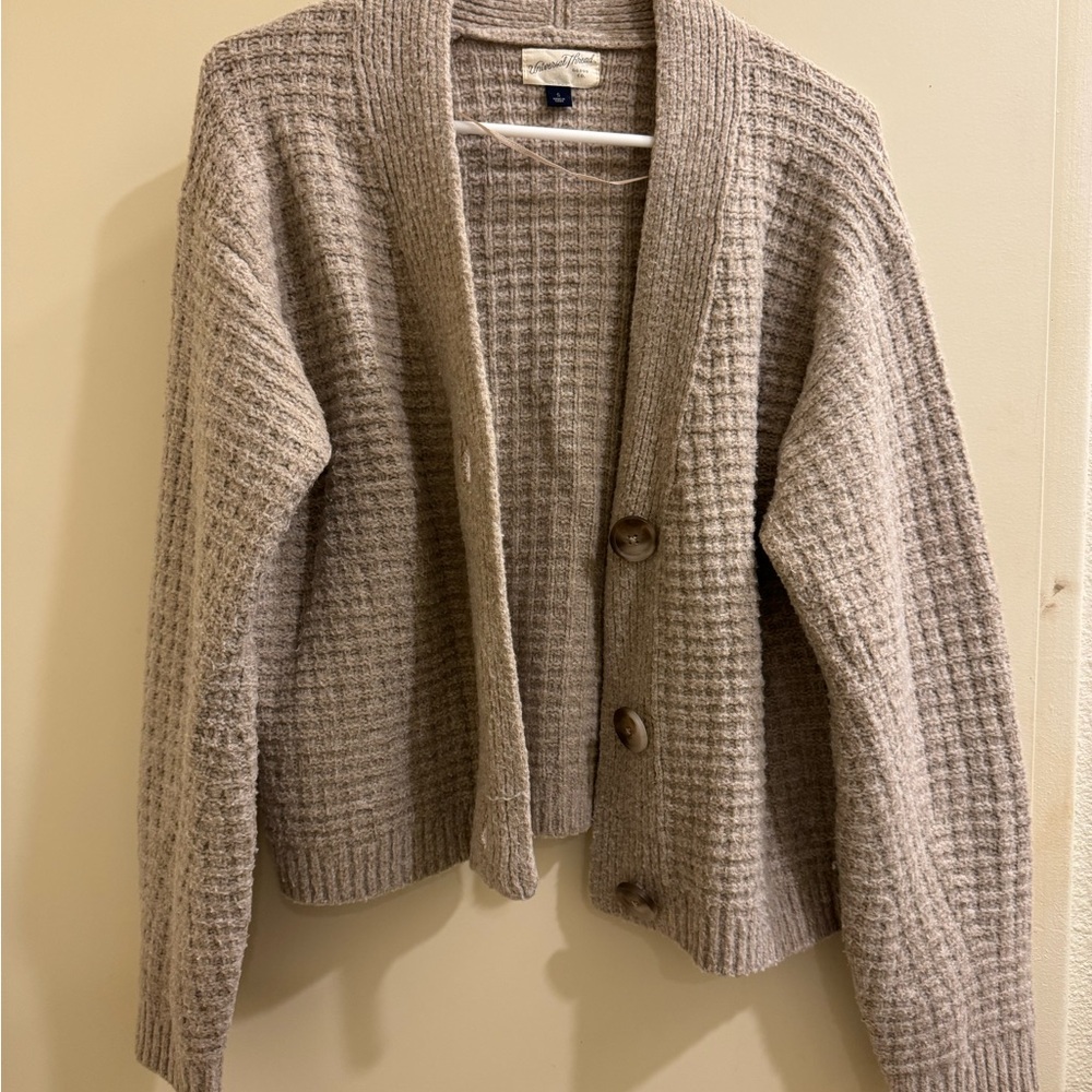 Universal Thread Taupe Cardigan Sweater